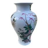 Vase millefiori porcelaine vintage