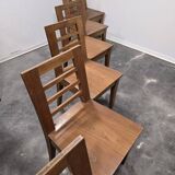 Statement chairs 1960s, Set of 6