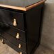 Black Parisian chest of drawers revamped