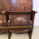 Vintage Two-Seat Cinema Bench from Ton 1950s