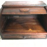 Vintage wooden curtain box