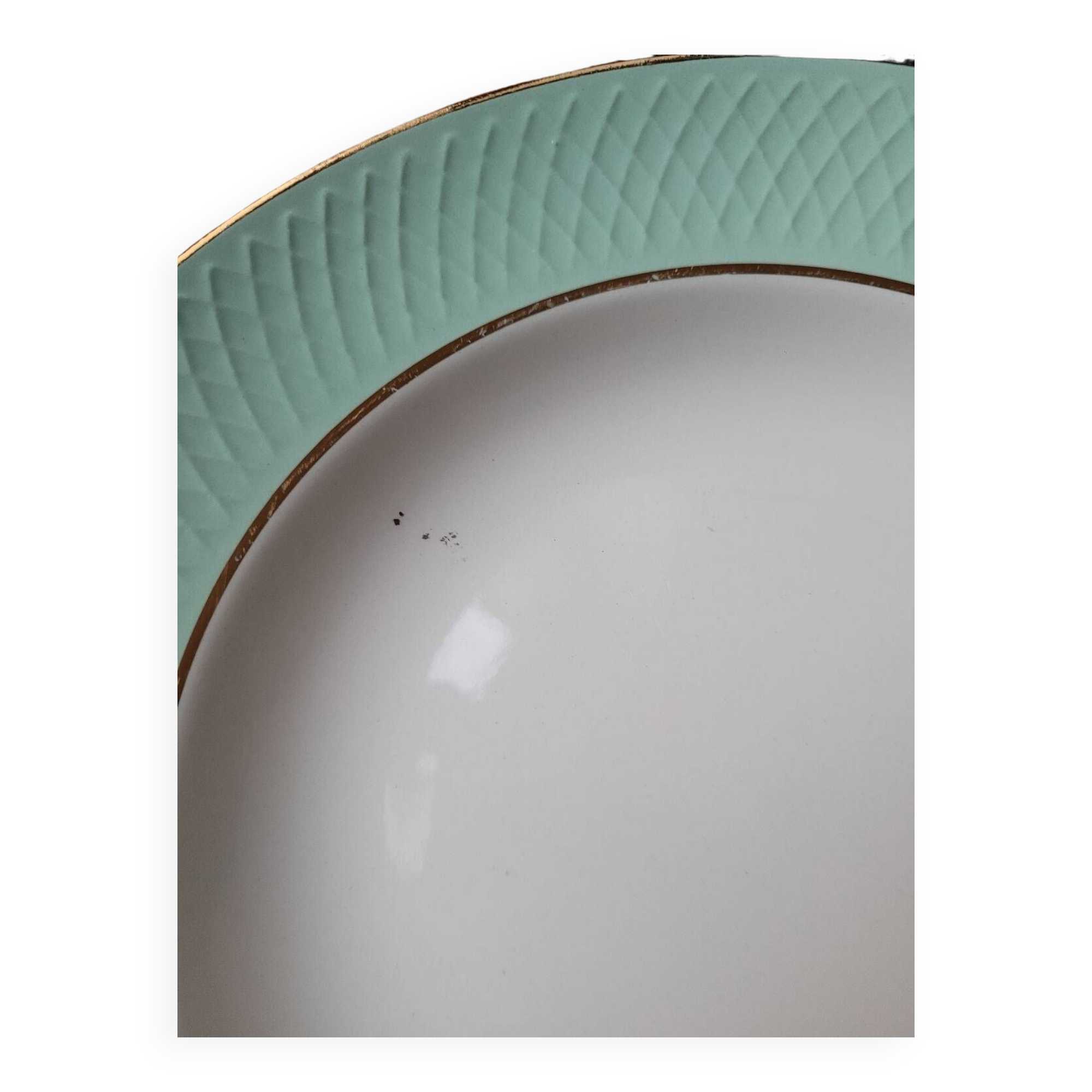 6 soup plates “Café Gilbert” Orchies Moulin des Loups