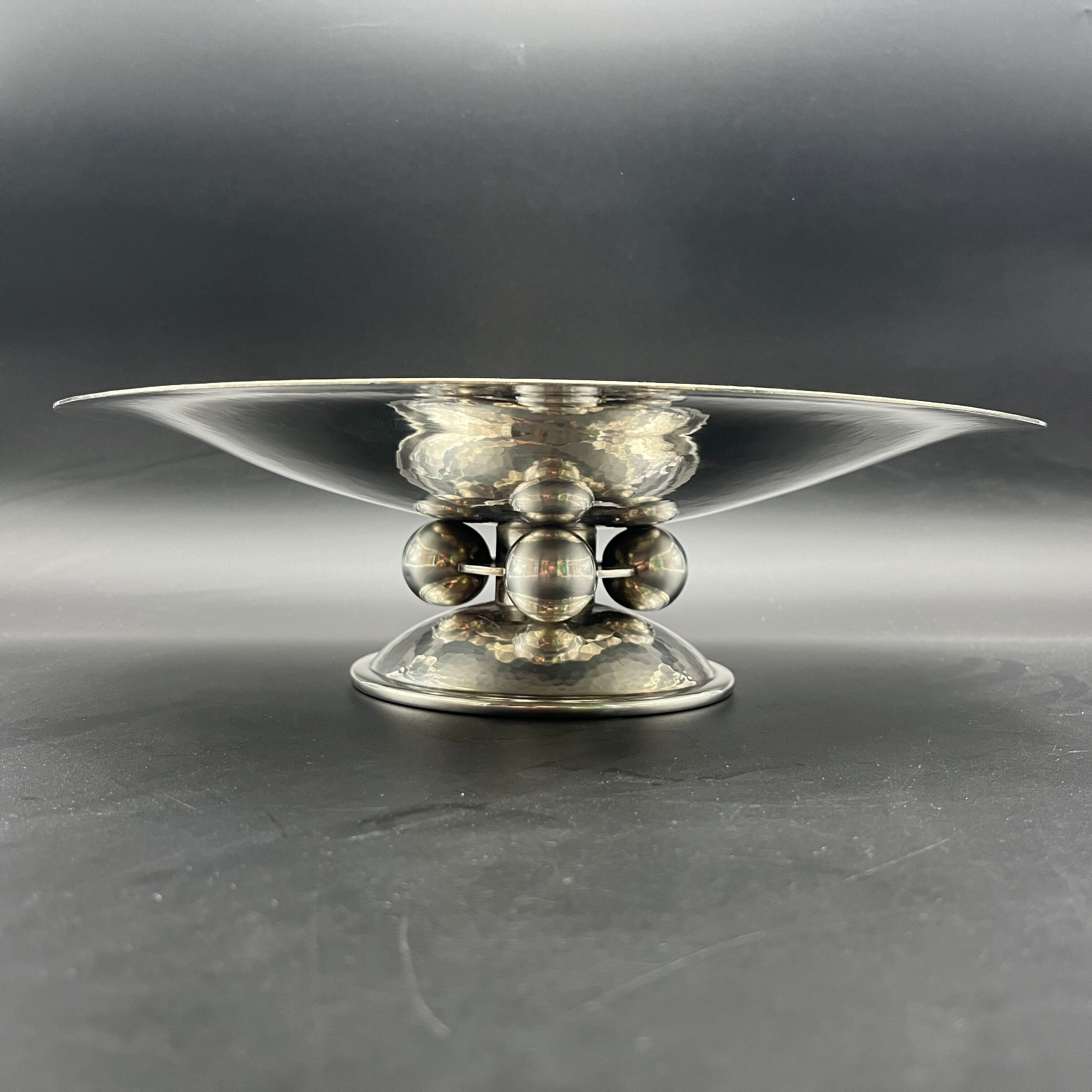 Modernist Art Deco Cup Luc Lanel for Christofle 1933 liner Normandie