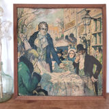 Affiche ancienne foire commerciale de Bruxelles par Fernand Toussaint