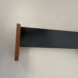 cubic Large 38cm Teak and Metal adjustable wall light element, Germany 1950s