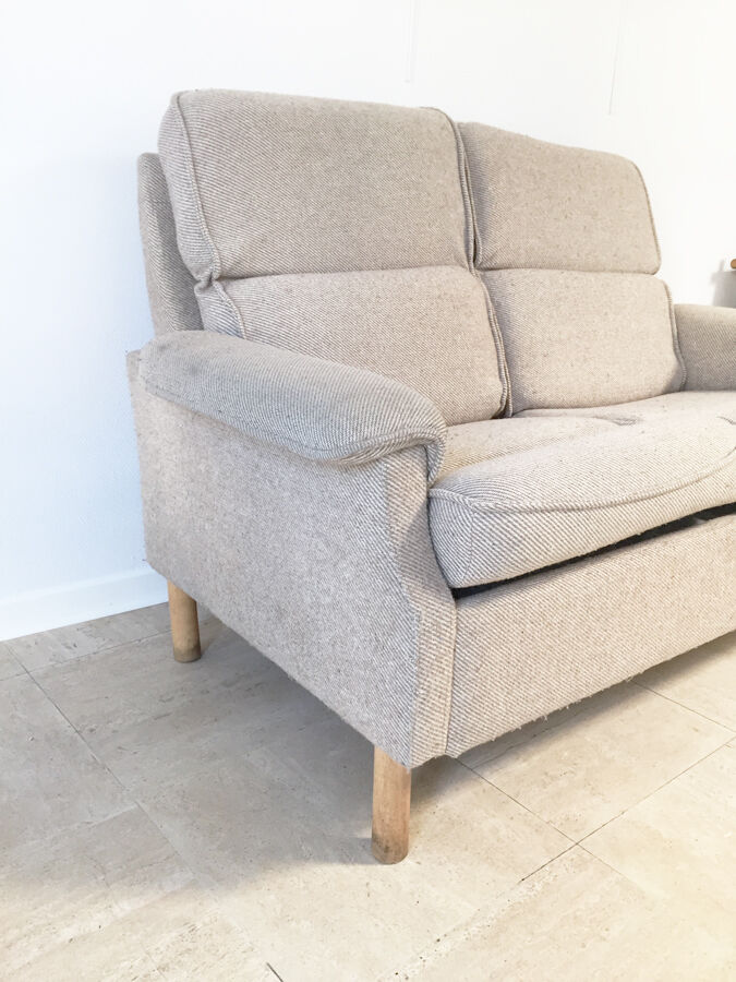 Scandinavian "cocooning" bench, 1960