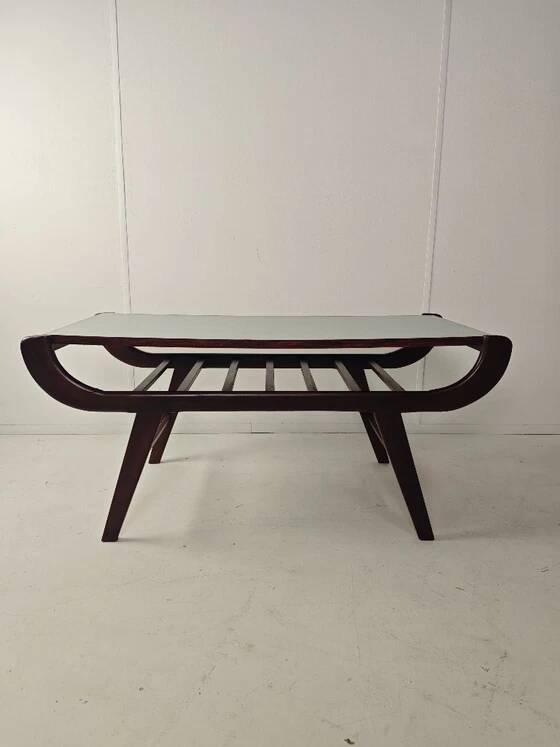 Mid Century Modern Coffee Table with Reversible Top