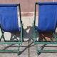 Paire de chaise longue