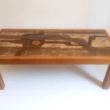 Ceramic coffee table Jean D'Asti 60s