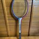 Vintage DONNAY GLM 27 Wooden Tennis Racket + Sports Cover #E2