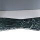 Vintage Dining Table by Vittorio Dassi with Opaline Glass Top and Marble Base