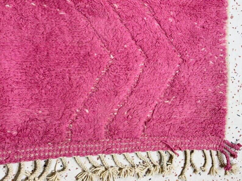 Handmade pure wool rug, size 1.5/2.5 m.