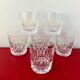 Set of 6 Arques crystal water or whisky glasses