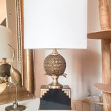 Lampe de bureau "pieds ananas" 1960