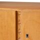 Oak and oak veneer sideboard. 1960s/70s.