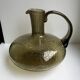 Glass decanter Biot 60s 70s