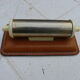 Tubular perpetual calendar, leather base, 50s