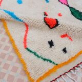 Traditional handmade Moroccan rug 2.5 x 1.5 m