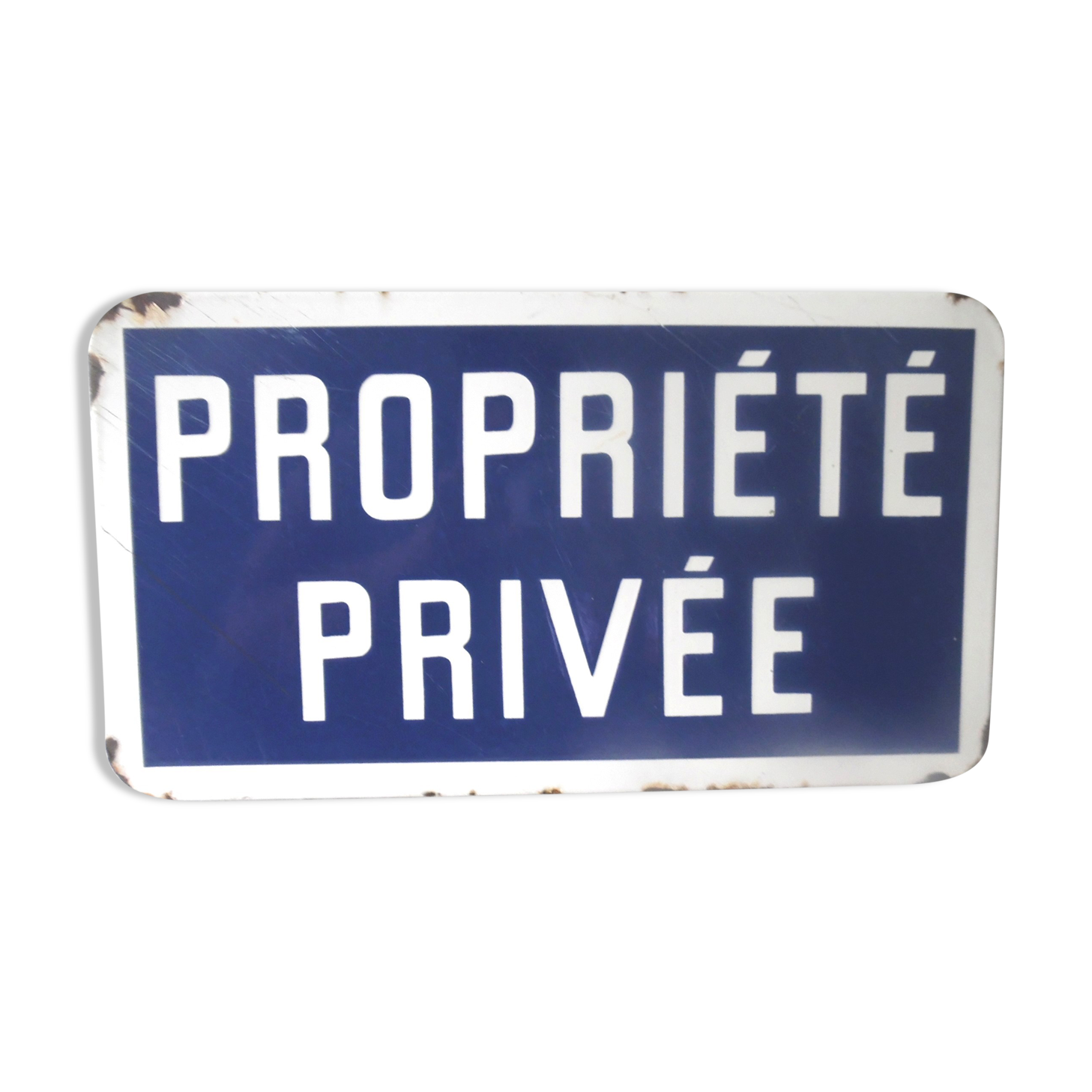 Private property sign