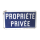 Private property sign