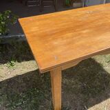 Vintage wooden dining table