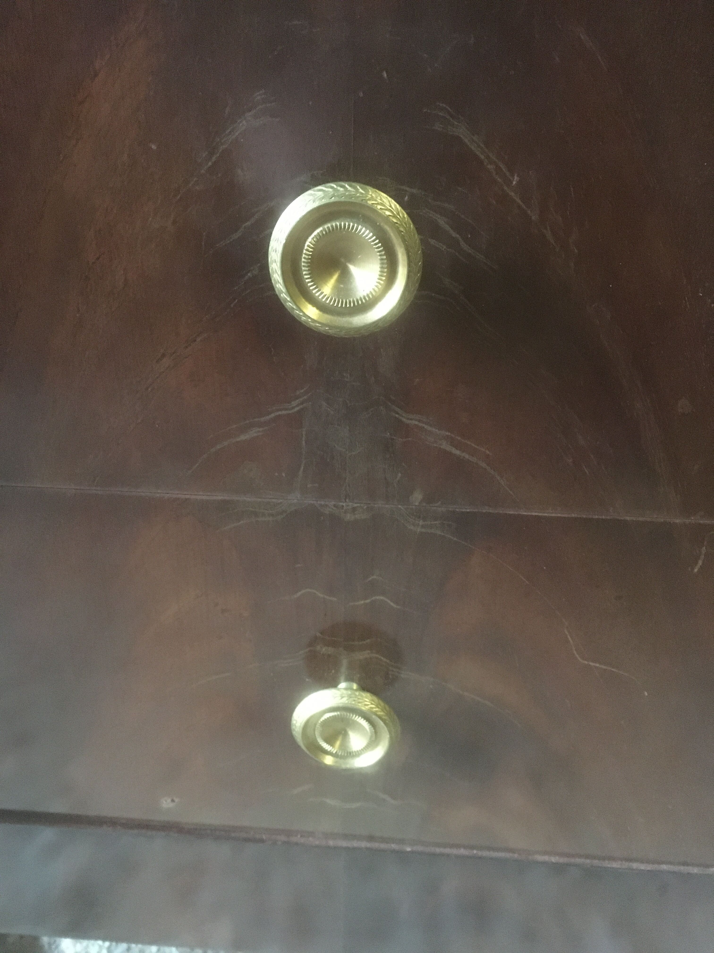 Commode style empire en palissandre