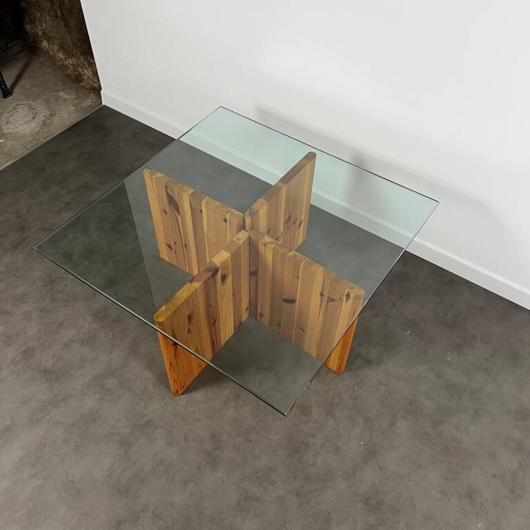 Lagun coffee table, Sweden, Ikea 1980 Scandinavian Design Designer Vintage