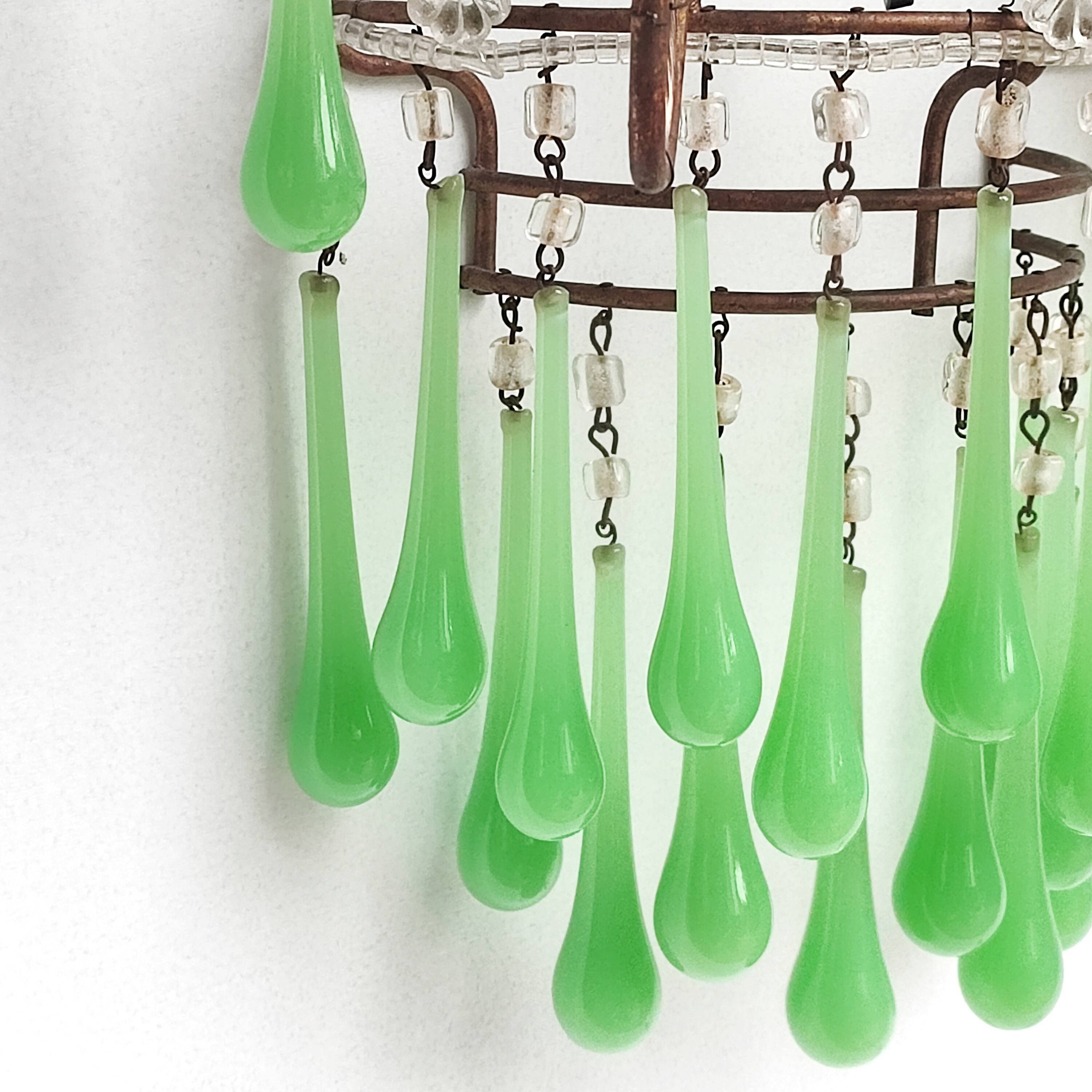 Italian tassel wall lamp