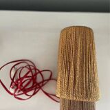 Vintage rope lamp