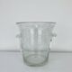 Seau à glace verre bullé Biot vintage