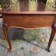 Louis XV walnut style flat desk