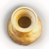 Old small bronze vase