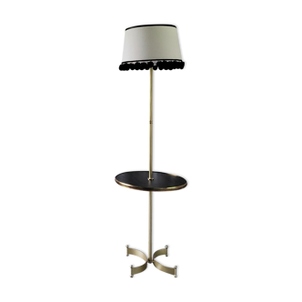Floor lamp with tablet
