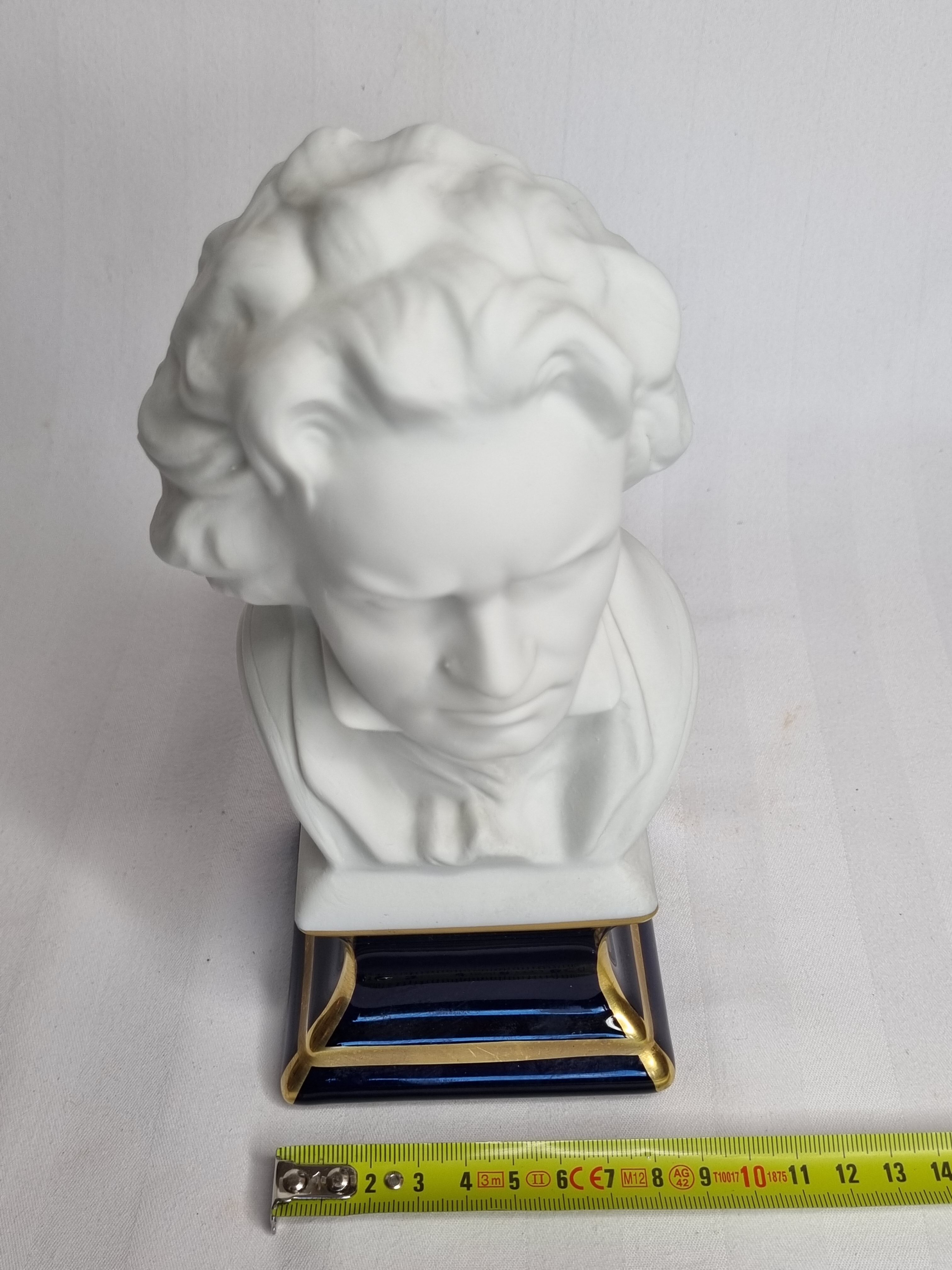 Porcelain bust of Beethoven, Tharaud, Limoges