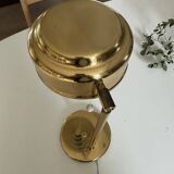 lampe articulée en laiton de Borje Claes- Suède années 70