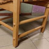 Fan armchair in Scandinavian style locust
