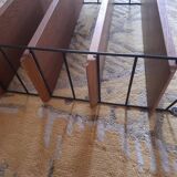 String shelves wood and metal