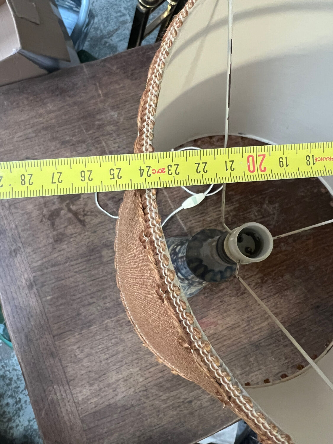 Magnificent vintage lamp signed by Jean-Claude Courjault.