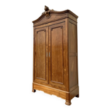 Louis Philippe period shell cabinet in walnut