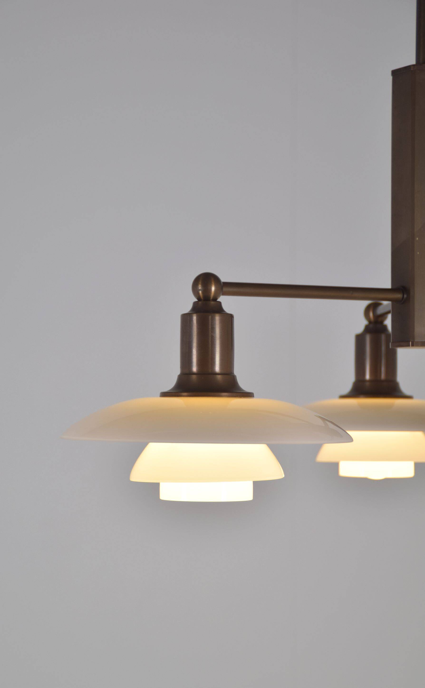 PH 2/1 chandelier by Poul Henningsen for Louis Poulsen, anniversary edition