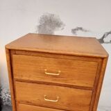 Vintage chiffonnier year 50 in light oak