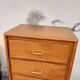 Chiffonnier vintage années 50 en chêne clair