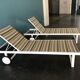 Paire de chaises longues en aluminium peint Allux par Mamagreen