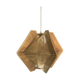 Suspension en bois et fils style scandinave