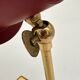 Pfäffle Leuchten table lamp 1960s, brass, adjustable shade