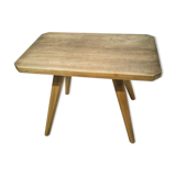 Vintage side table with compass legs