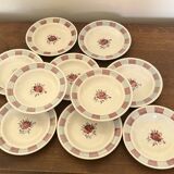 Set of 10 L'Amendinoise plates