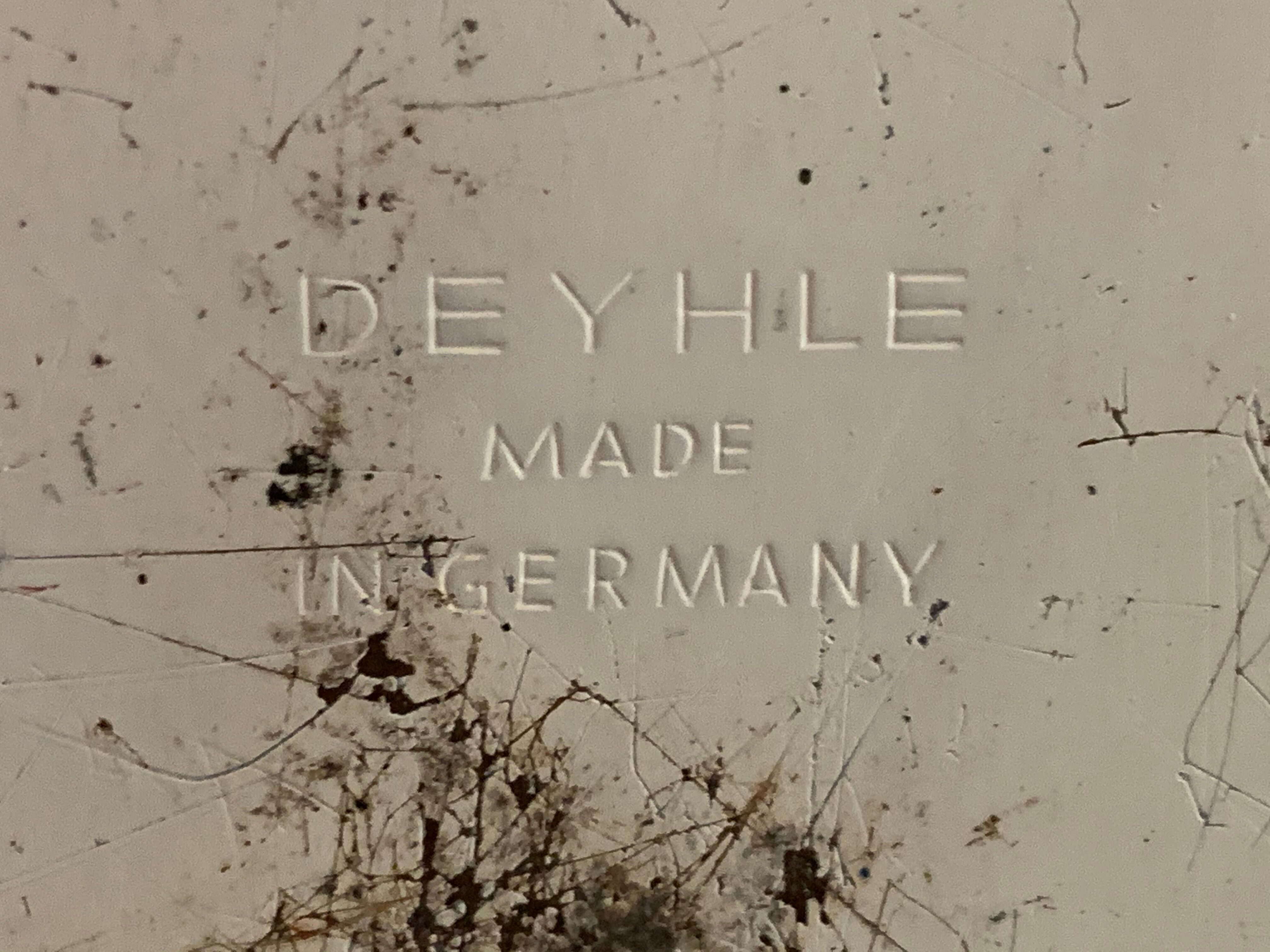 Office organizer wears black metal pencils Deyhle Germany 1970