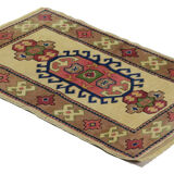 Anatolian handmade vintage rug 123 cm x 79 cm