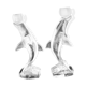 Pair of dolphins royal crystals made in france